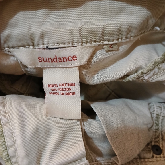 Sundance 100% Cotton Layered and Frayed Shorts.  - Picture 10 of 11